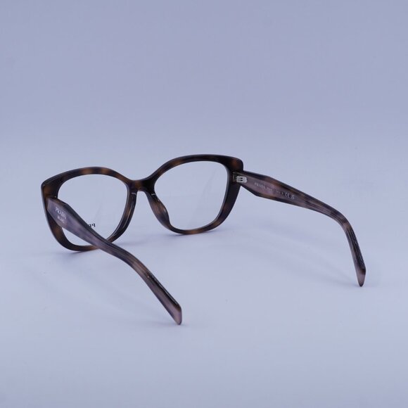 Prada PRB04VF 23A1O1 Eyeglasses Mauve Havana 55mm Cat Eye Frame - Picture 10 of 11